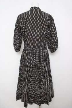 画像2: INGEBORG / ドット柄ワンピース F 黒 Y-26-04-01-158-LO-OP-SZ-ZY