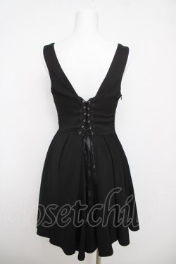 画像2: DARK IN LOVE / ハートバックルジャンスカ  黒 Y-26-04-01-160-PU-OP-SZ-ZY