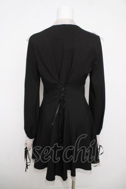 画像2: DARK IN LOVE / スカルレースワンピース  黒 Y-26-04-01-161-PU-OP-SZ-ZY