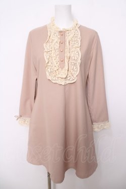 画像1: an another angelus / ヨークレースワンピース F ベージュ Y-26-04-01-162-CA-OP-SZ-ZY