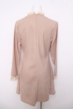 画像2: an another angelus / ヨークレースワンピース F ベージュ Y-26-04-01-162-CA-OP-SZ-ZY