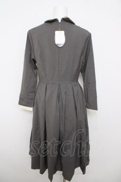 画像2: an another angelus / ジャボ付きクレリックワンピース F グレイ Y-26-04-01-163-CA-OP-SZ-ZY