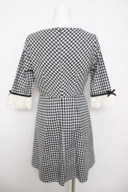 画像2: an another angelus / ギンガム柄ワンピース F 黒 Y-26-04-01-164-CA-OP-SZ-ZY