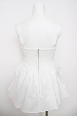 画像2: lilLilly / リボンシャツミニドレス F ホワイト Y-26-04-01-168-LO-OP-SZ-ZY