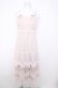 画像1: evelyn / フリルチュールキャミワンピース F ピンク Y-26-04-01-170-LO-OP-SZ-ZY (1)