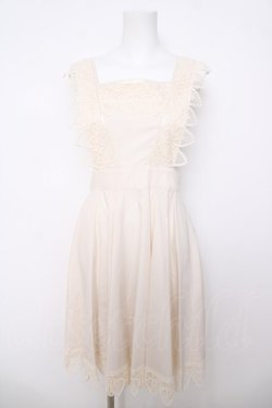 画像1: Innocent World / ロワールエプロン  生成り Y-26-04-01-173-IW-OP-AS-ZY