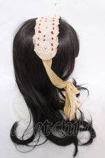 画像3: romantic marionette / 薔薇レースヘッドドレス  ワイン Y-26-04-01-027-LO-AC-SZ-ZY (3)