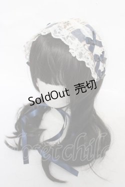 画像1: metamorphose / アンティークブーケヘッドドレス  ブルー Y-26-04-01-028-ME-AC-AS-ZY