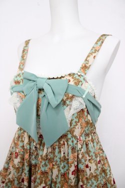 画像3: ALICE and the PIRATES / 追憶のオーナメントローズ柄ジャンパースカートII  ミント Y-26-04-01-176-PA-OP-AS-ZY