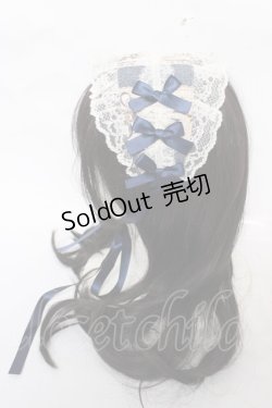 画像2: metamorphose / アンティークブーケヘッドドレス  ブルー Y-26-04-01-028-ME-AC-AS-ZY