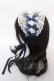 画像2: metamorphose / アンティークブーケヘッドドレス  ブルー Y-26-04-01-028-ME-AC-AS-ZY (2)