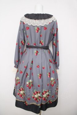 画像2: Melody BasKet / Royal Berry フロントボタンワンピース M グレー Y-26-04-01-181-LO-OP-SZ-ZY