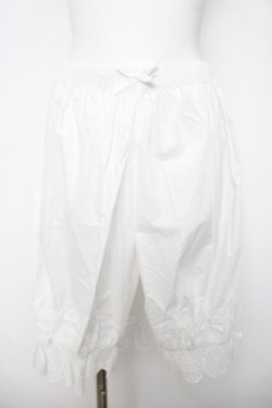 画像1: Chalmiere / コットンドロワーズ M 白 Y-26-04-01-184-LO-PA-SZ-ZY