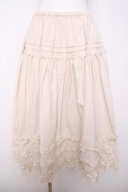 画像1: Innocent World / ペチスカート  生成り Y-26-04-01-187-IW-SK-AS-ZY