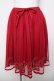 画像1: Fi.n.t / チュールスカート  赤 Y-26-04-01-200-CA-SK-SZ-ZY (1)