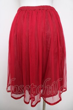 画像2: Fi.n.t / チュールスカート  赤 Y-26-04-01-200-CA-SK-SZ-ZY