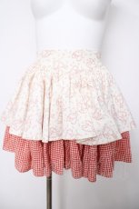 画像1: lilLilly / 【airi×Starry】フェアリーホイップスカート  レッド Y-26-04-01-203-LO-SK-SZ-ZY (1)