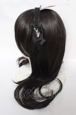 画像2: m petit by misako / サンリオキャラクターズコラボ クロミカチューシャ  中黒 Y-26-04-01-035-LO-AC-SZ-ZY