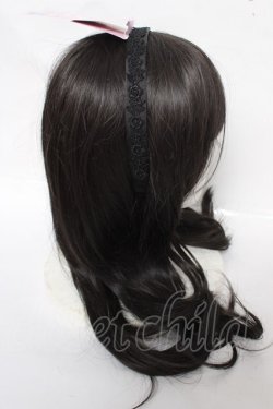 画像3: m petit by misako / サンリオキャラクターズコラボ クロミカチューシャ  中黒 Y-26-04-01-035-LO-AC-SZ-ZY