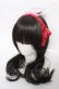 画像1: m petit by misako / AM*CGカチューシャ  中赤 Y-26-04-01-036-LO-AC-SZ-ZY (1)