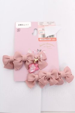 画像1: m petit by misako / TT*AM*マイメロ2Pクリップ  中桃 Y-26-04-01-006-LO-AC-SZ-ZY