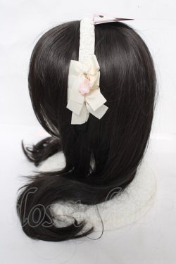 画像2: m petit by misako / AM*MAカチューシャ  濃白 Y-26-04-01-038-LO-AC-SZ-ZY