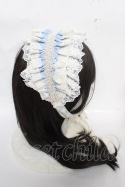 画像3: Hoshibako Works / リリアンヌ姉妹　パステルカラーヘッドドレス  サックス Y-26-04-01-039-LO-AC-SZ-ZY