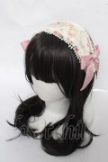 Victorian maiden / ロココブーケロイヤルカチューシャ  アイボリー Y-26-04-01-043-CL-AC-SZ-ZY