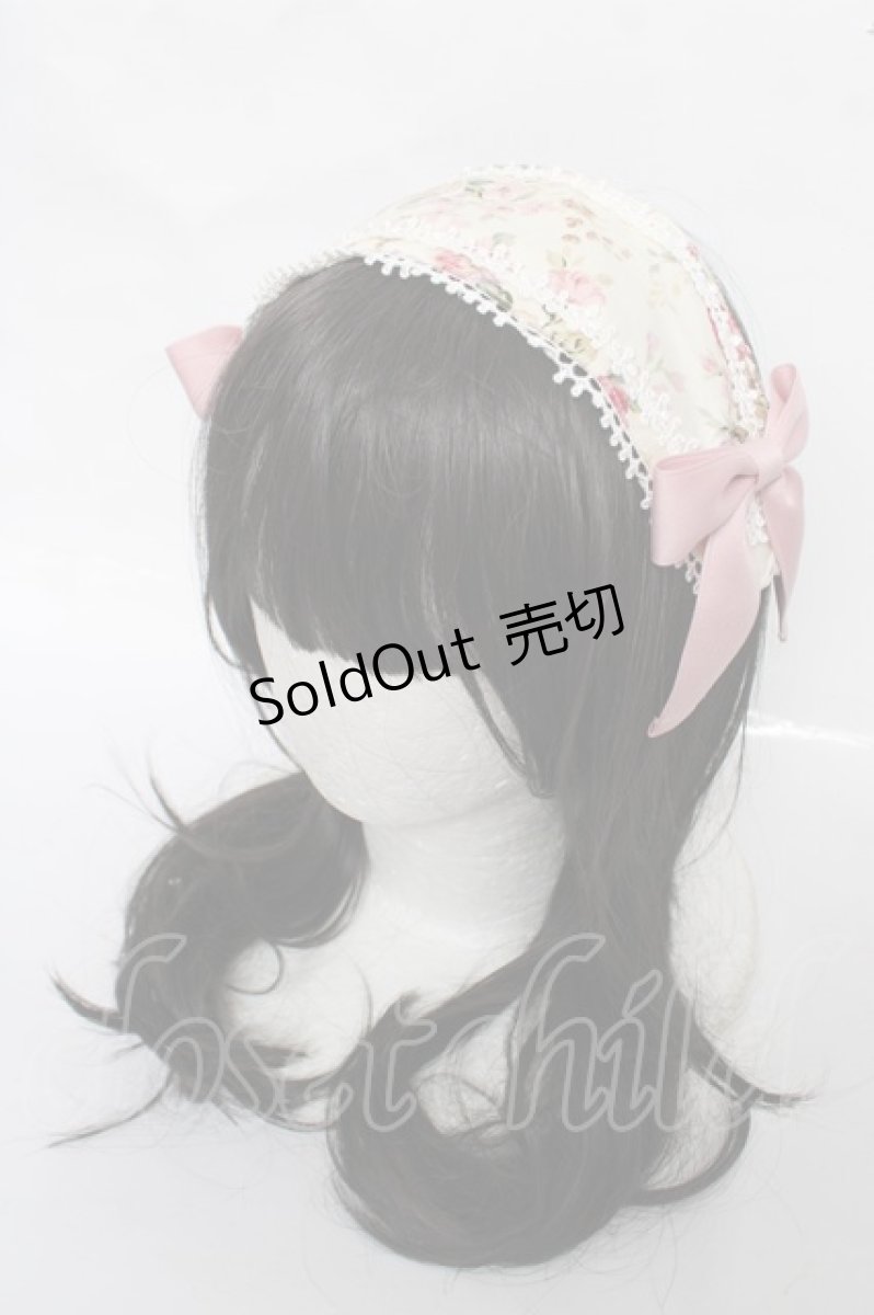 画像1: Victorian maiden / ロココブーケロイヤルカチューシャ  アイボリー Y-26-04-01-043-CL-AC-SZ-ZY (1)