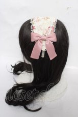 画像2: Victorian maiden / ロココブーケロイヤルカチューシャ  アイボリー Y-26-04-01-043-CL-AC-SZ-ZY (2)
