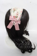 画像3: Victorian maiden / ロココブーケロイヤルカチューシャ  アイボリー Y-26-04-01-043-CL-AC-SZ-ZY (3)