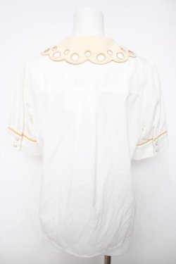 画像2: axes femme POETIQUE / トムとジェリーブラウス  生成り Y-26-04-03-050-AX-BL-SZ-ZY