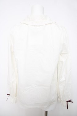 画像2: axes femme kawaii / りんご刺繍ブラウス  生成り Y-26-04-03-051-AX-BL-SZ-ZY