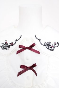 画像3: axes femme POETIQUE / フリュイ・コンフィ刺繍ブラウス  白 Y-26-04-03-053-AX-BL-SZ-ZY