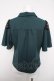 画像2: axes femme / ギャザーカケルフレアスリーブブラウス  グリーン Y-26-04-03-058-AX-BL-SZ-ZY (2)