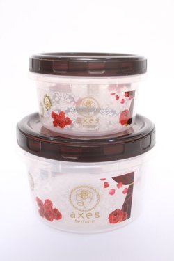 画像1: axes femme / ノベルティタッパー 2つセット   Y-26-04-03-007-AX-ZA-SZ-ZY