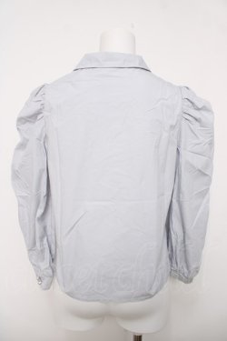 画像2: evelyn / 刺繍入りブラウス  サックス Y-26-04-03-073-LO-BL-SZ-ZY