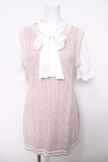 画像1: evelyn / 重ね着風トップス  ピンク Y-26-04-03-077-LO-TO-SZ-ZY (1)