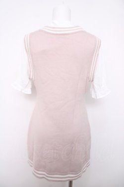 画像2: evelyn / 重ね着風トップス  ピンク Y-26-04-03-077-LO-TO-SZ-ZY