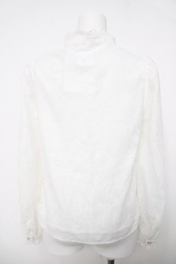 画像2: Amavel / 総レースデザインブラウス  白 Y-26-04-03-079-CA-BL-SZ-ZY