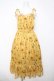 画像1: axes femme / ひまわり柄キャミワンピース  イエロー Y-26-04-03-097-AX-OP-SZ-ZY (1)