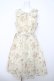 画像1: axes femme / 花柄セーラーワンピース  生成り Y-26-04-03-098-AX-OP-SZ-ZY (1)