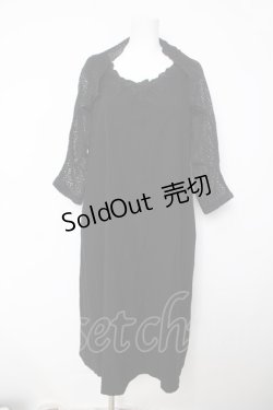 画像1: INGEBORG / ボレロ付きワンピース  黒 Y-26-04-03-119-LO-OP-SZ-ZY