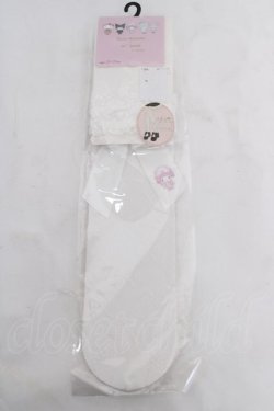 画像1: m petit by misako / AMOVKマイメロリボンレース  白 Y-26-04-03-016-LO-ZA-SZ-ZY