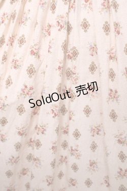 画像3: Innocent World / 共布フリルバラ柄ジャンパースカート  ピンク Y-26-04-03-133-IW-OP-SZ-ZY