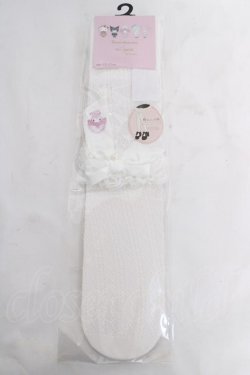 画像1: m petit by misako / AMOVKマイメロリボンレース  白 Y-26-04-03-017-LO-ZA-SZ-ZY