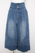axes femme / デニムワイドパンツ  ウォッシュ Y-26-04-03-136-AX-PA-SZ-ZY