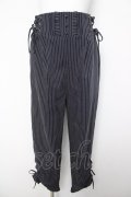 axes femme / ハイウエストストライプパンツ  紺 Y-26-04-03-137-AX-PA-SZ-ZY
