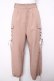 画像1: axes femme / レースアップカーゴパンツ  ベージュ Y-26-04-03-139-AX-PA-SZ-ZY (1)