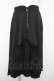 画像1: axes femme / ジップフリルスカート  黒 Y-26-04-03-147-AX-SK-SZ-ZY (1)